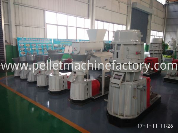 CE KL200A flat die animal feed diesel engine pellet machine